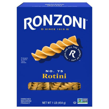Ronzoni Rotini, 16 oz, Non - GMO Spiral Corkscrew Pasta - Green Basket Marco Island