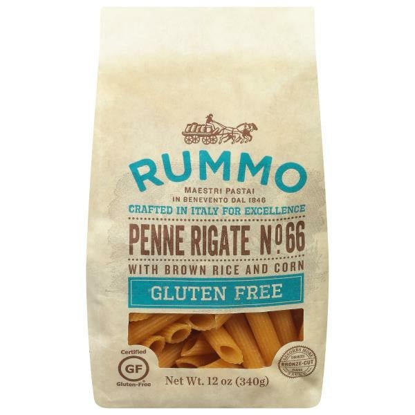 Rummo Penne Rigate, Gluten Free, No. 66 - Green Basket Marco Island