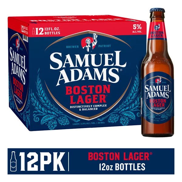 Samuel Adams Boston Lager Beer - Green Basket Marco Island