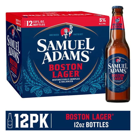 Samuel Adams Boston Lager Beer - Green Basket Marco Island