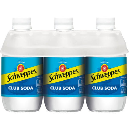 Schweppes Club Soda 6x10 fl oz - Green Basket Marco Island