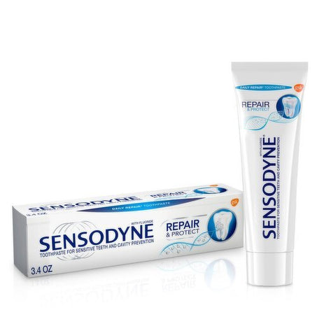Sensodyne Repair & Protect Toothpaste, 3.4 oz - Green Basket Marco Island