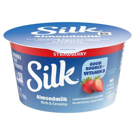 Silk Dairy Free, Almond Milk Yogurt Alternative, Rich and Creamy - Green Basket Marco Island