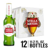 Stella Artois Lager, 12 Pack Beer - 11.2 Fl Oz Bottles - Green Basket Marco Island