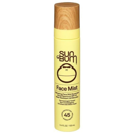 Sun Bum Face Mist Sunscreen, Refreshing, Broad Spectrum SPF 45 - Green Basket Marco Island