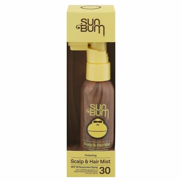 Sun Bum Scalp & Hair Mist, SPF 30 2 fl oz - Green Basket Marco Island