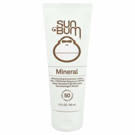 Sun Bum Sunscreen Lotion, Mineral, Broad Spectrum SPF 50 3 fl oz - Green Basket Marco Island