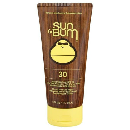 Sun Bum Sunscreen Lotion, Moisturizing, Premium, Broad Spectrum SPF 30 6 fl oz - Green Basket Marco Island