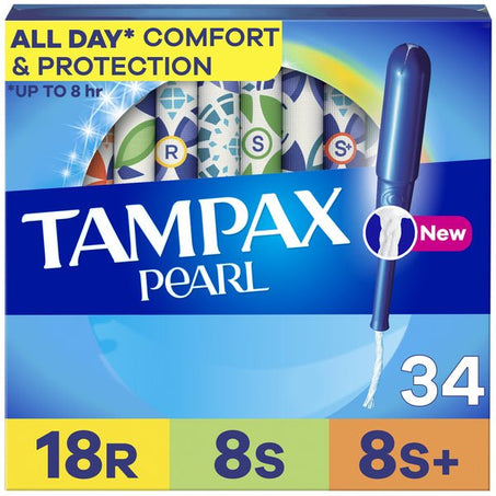 TAMPAX Tampons Multipack with Leak Guard Braid, Regular/Super/Super Plus - Green Basket Marco Island