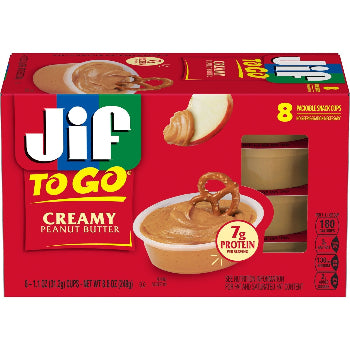 Jif To Go Creamy Peanut Butter