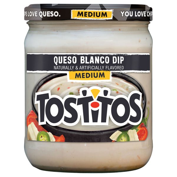 Tostitos Dip Queso Blanco Medium - Green Basket Marco Island