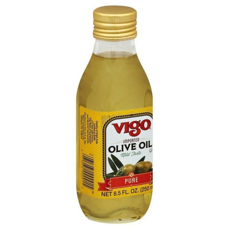 Vigo Mild Taste Imported Pure Olive Oil 8.5 fl oz - Green Basket Marco Island