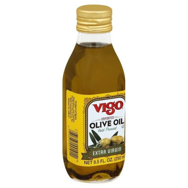 Vigo Olive Oil, Imported, Extra Virgin 8.5 fl oz - Green Basket Marco Island