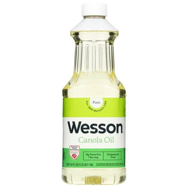 Wesson Canola Oil 40 fl oz - Green Basket Marco Island