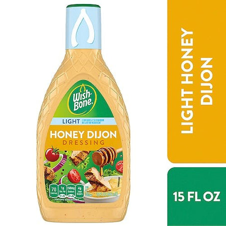 Wish - Bone Light Honey Dijon Dressing, 15 fl oz - Green Basket Marco Island