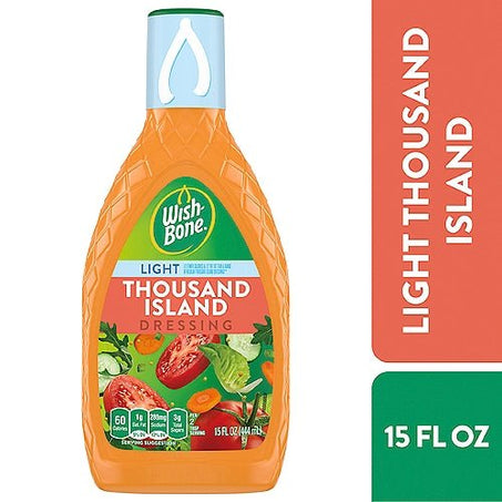 Wish - Bone Light Thousand Island Dressing, 15 fl oz - Green Basket Marco Island