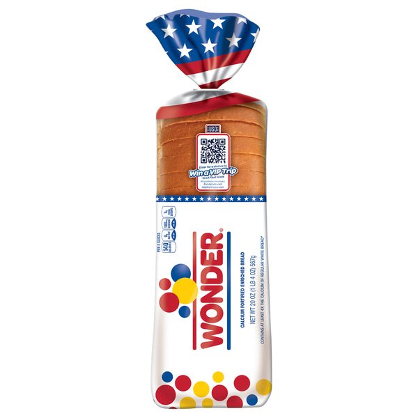 Wonder Bread Bread, Classic White 20 oz - Green Basket Marco Island