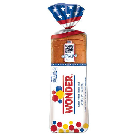Wonder Bread Bread, Classic White 20 oz - Green Basket Marco Island