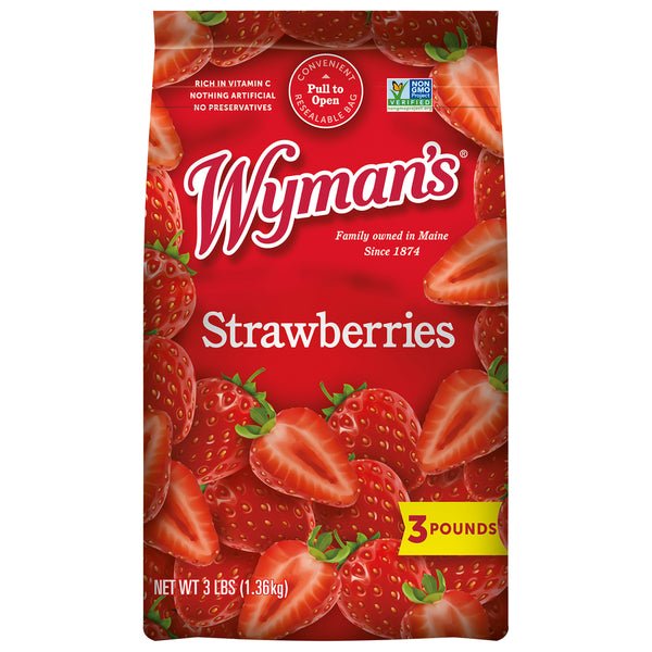 Wyman's Strawberries 3 lb - Green Basket Marco Island