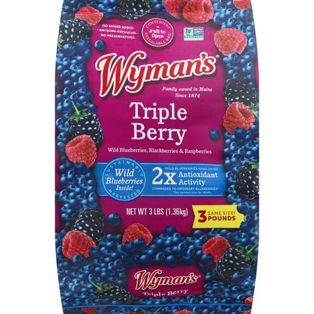 Wyman's Triple Berry 3 lb - Green Basket Marco Island