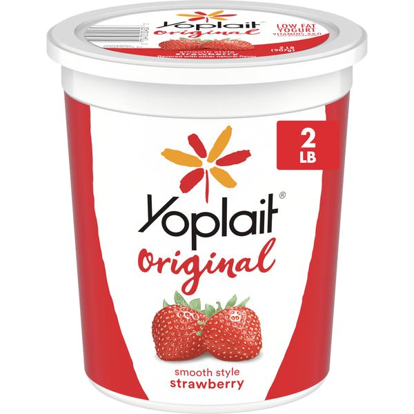 Yoplait Original Low Fat Yogurt Tub 2lb - Green Basket Marco Island