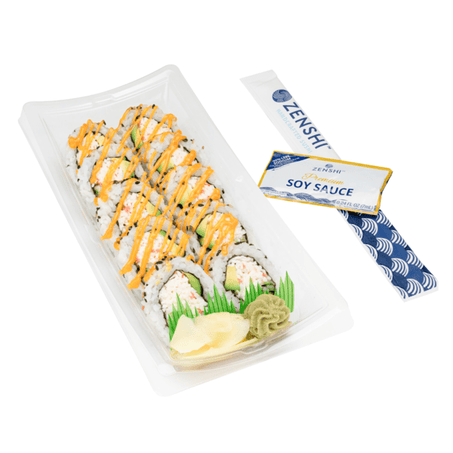 ZENSHI Handcrafted Sushi Spicy California Roll 10 ct - Green Basket Marco Island